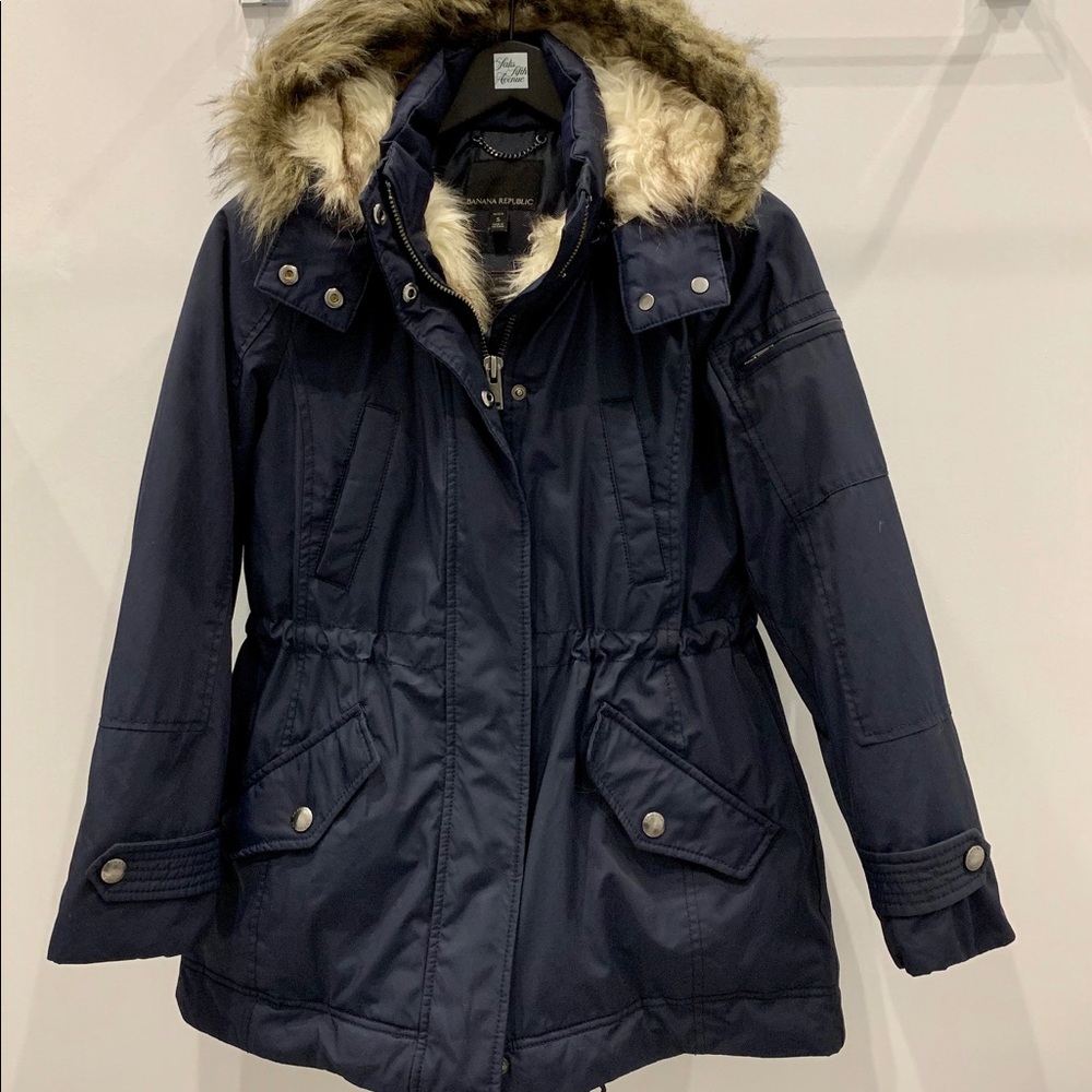 Banana Republic Military Down Jacket